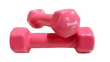 VINYL DUMBBELLS - PAIR (1KG-2KG-3KG)