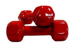 VINYL DUMBBELLS - PAIR (1KG-2KG-3KG)